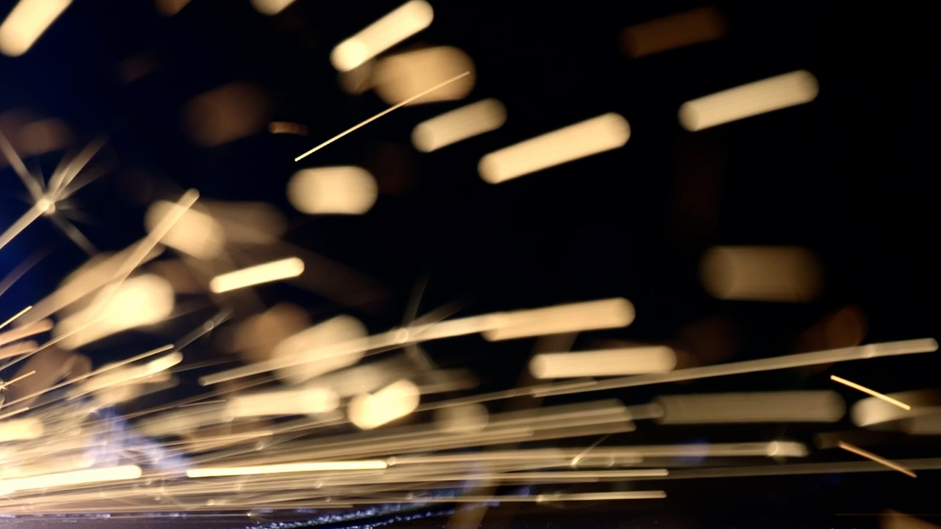 spark plasma close-up