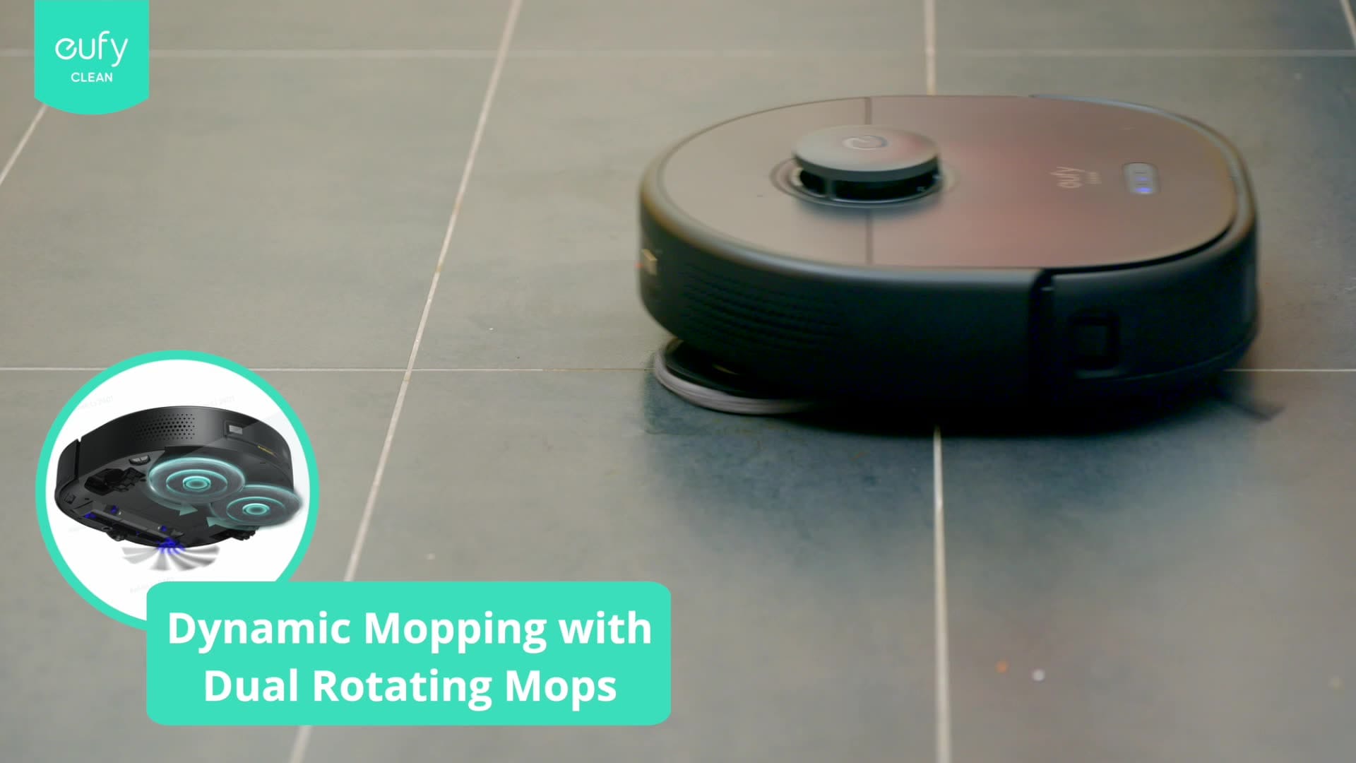robotic vacuum mopping clean mess
