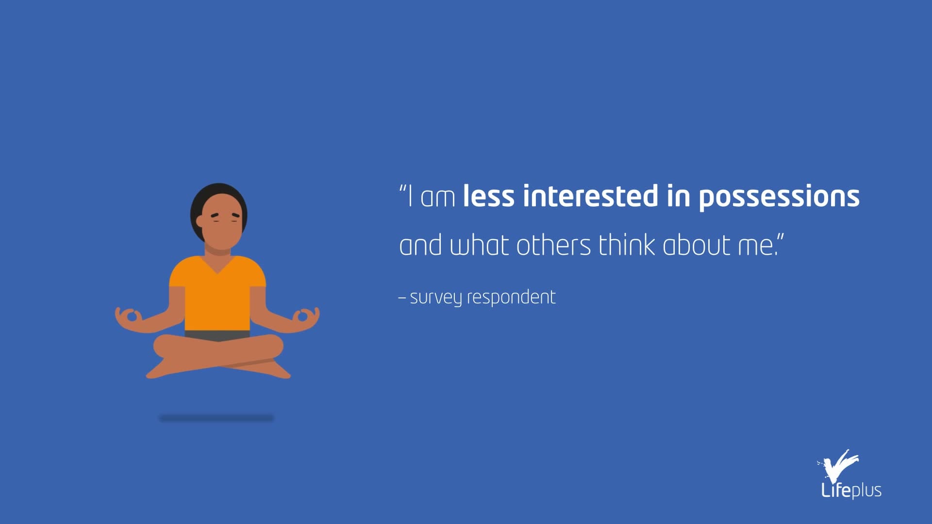 animation blue mediation yoga