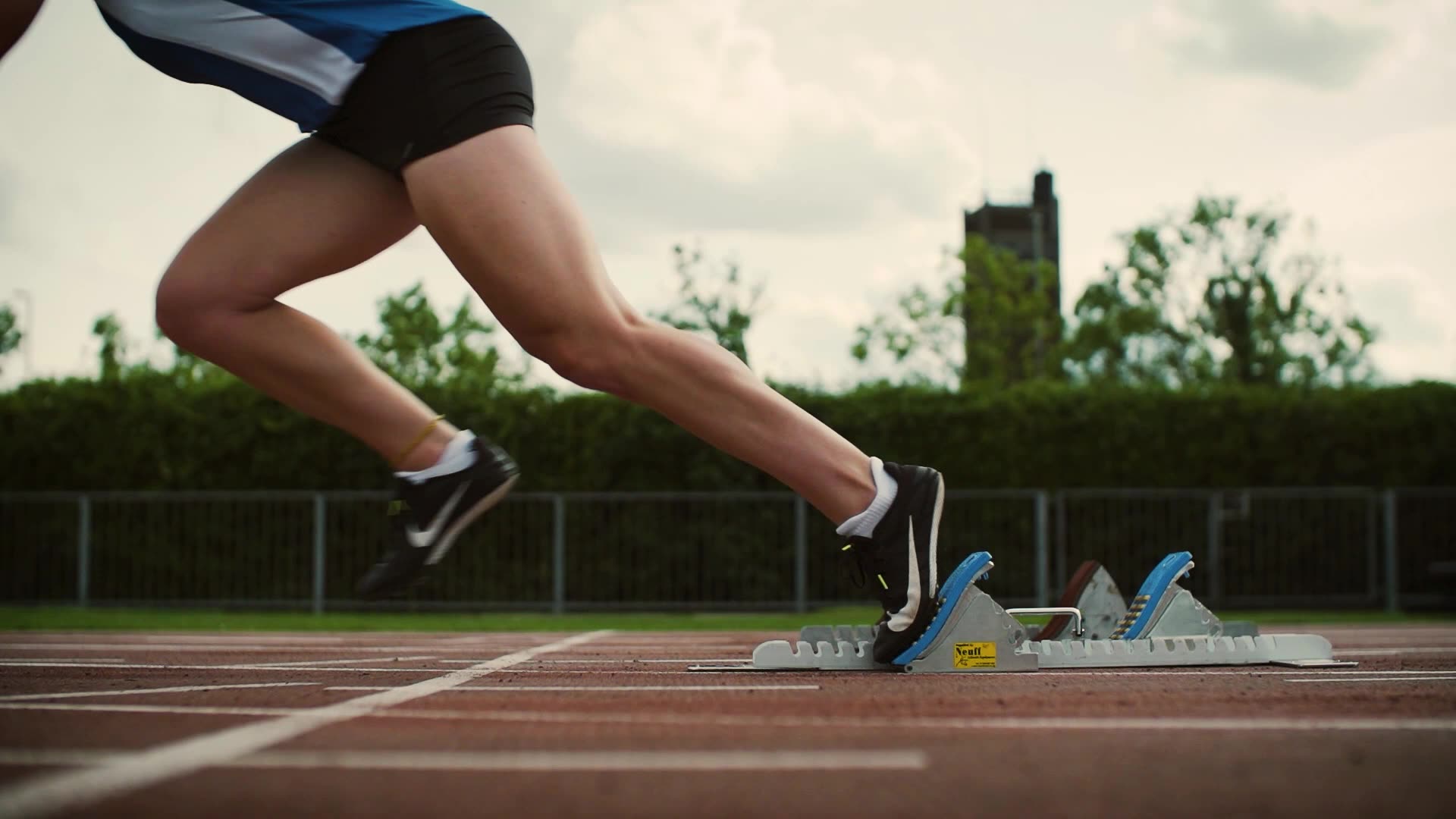 woman trainer nike track running