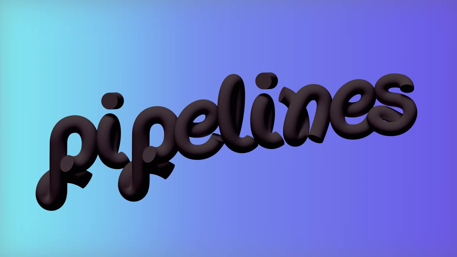 pipeline animation motion blue gradient